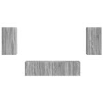 Casa si Gradina - Mobilier - Seturi de mobilier - Seturi living - Set de mobilier 2 pcs, Gri Sonoma - Infinity.ro