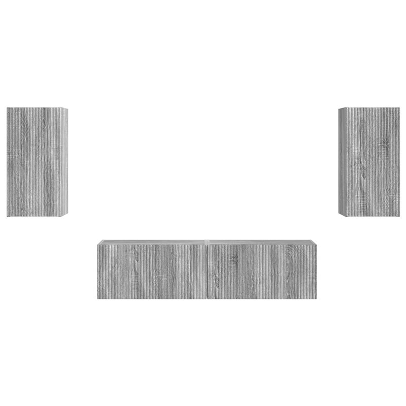 Casa si Gradina - Mobilier - Seturi de mobilier - Seturi living - Set de mobilier 2 pcs, Gri Sonoma - Infinity.ro
