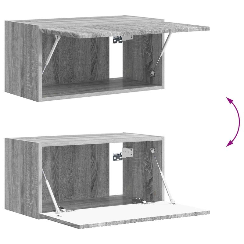 Casa si Gradina - Mobilier - Seturi de mobilier - Seturi living - Set de mobilier 2 pcs, Gri Sonoma - Infinity.ro