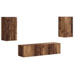 Casa si Gradina - Mobilier - Seturi de mobilier - Seturi living - Set de mobilier 2 pcs, Lemn Vechi - Infinity.ro