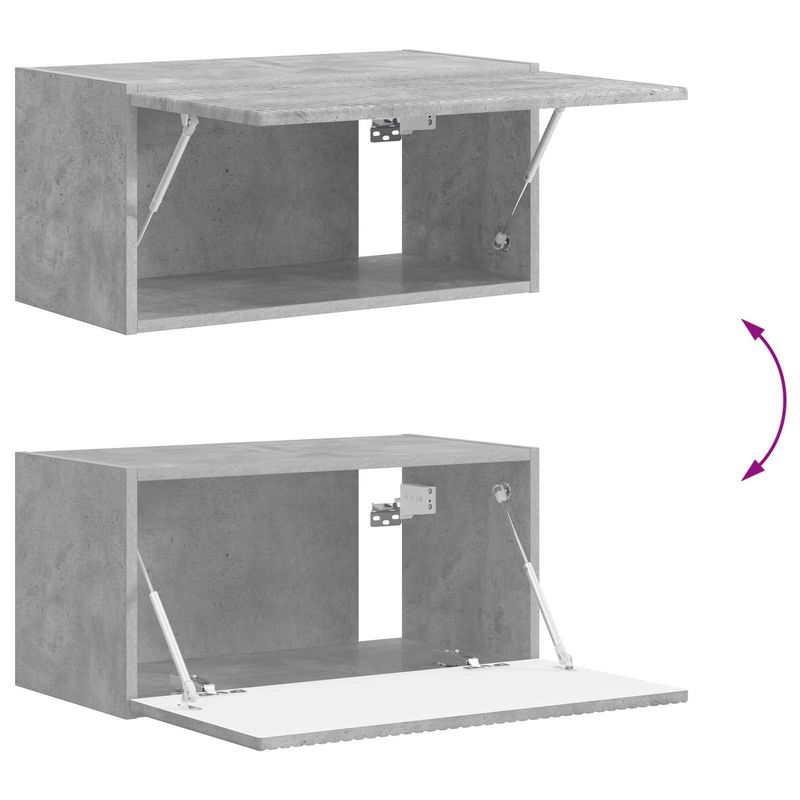 Casa si Gradina - Mobilier - Seturi de mobilier - Seturi living - Set de mobilier 2 pcs, Gri din beton - Infinity.ro