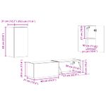 Casa si Gradina - Mobilier - Seturi de mobilier - Seturi living - Set de mobilier 2 pcs, Gri din beton - Infinity.ro