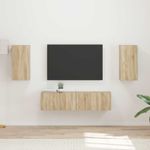 Casa si Gradina - Mobilier - Seturi de mobilier - Seturi living - Set de mobilier 2 pcs, Stejar Sonoma - Infinity.ro