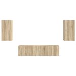 Casa si Gradina - Mobilier - Seturi de mobilier - Seturi living - Set de mobilier 2 pcs, Stejar Sonoma - Infinity.ro