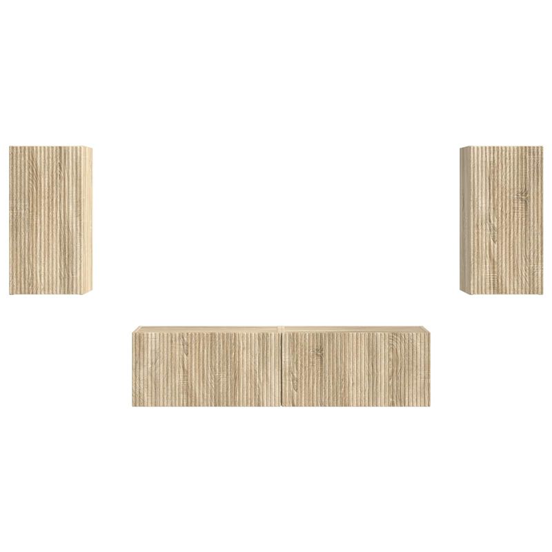 Casa si Gradina - Mobilier - Seturi de mobilier - Seturi living - Set de mobilier 2 pcs, Stejar Sonoma - Infinity.ro