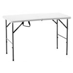 Casa si Gradina - Mobilier - Mese si birouri - Mese living - Masa dreptunghiulara pliabila multifunctionala, 120x75x60cm, alba - Infinity.ro