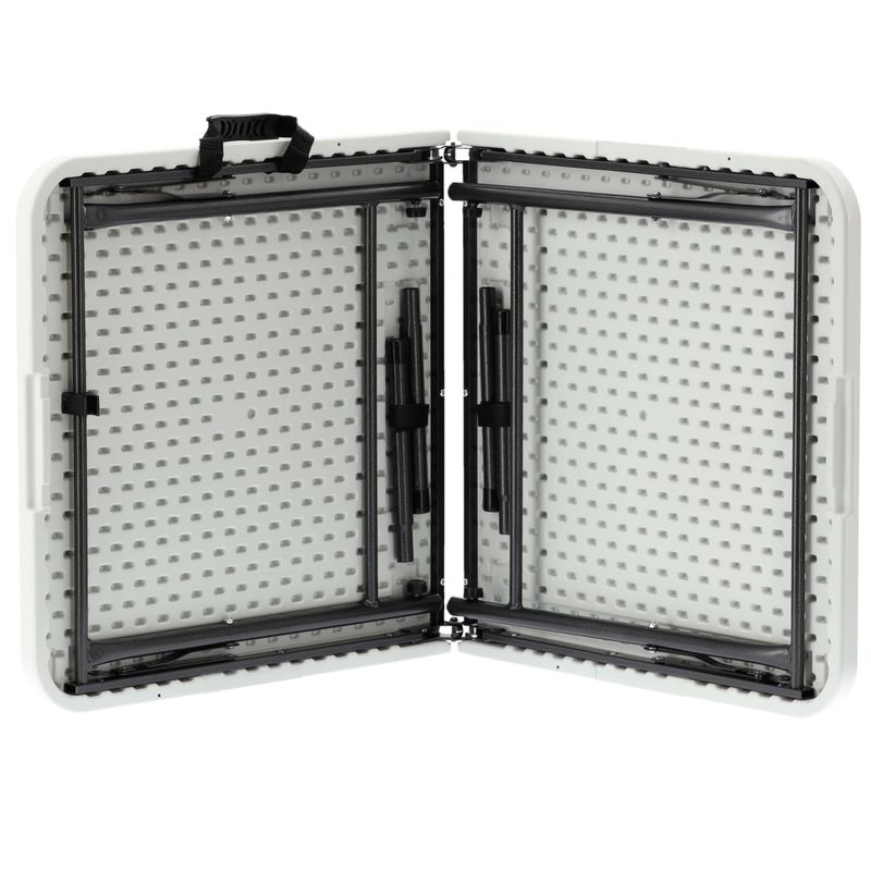 Casa si Gradina - Mobilier - Mese si birouri - Mese living - Masa dreptunghiulara pliabila multifunctionala, 120x75x60cm, alba - Infinity.ro