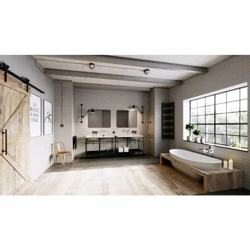 Casa si Gradina - Sanitare - Lavoar baie si accesorii - Baterii sanitare - Baterie lavoar incastrata crom cu pipa 18 cm Ferro Square - Infinity.ro