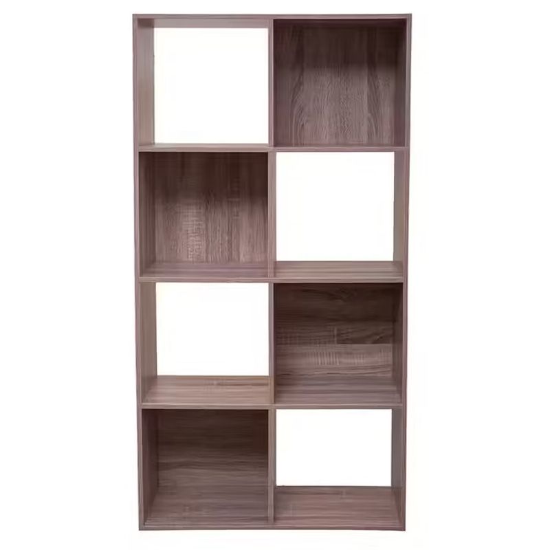Casa si Gradina - Mobilier - Biblioteci si rafturi - Biblioteci - Biblioteca 5Five Mix n'Modul cu 8 compartimente, finisaj natural, 67x32x134 cm, bej - Infinity.ro