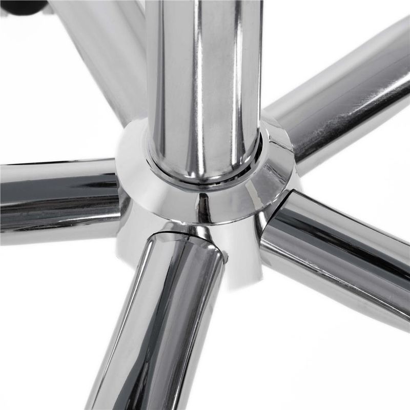 Casa si Gradina - Mobilier - Scaune si fotolii - Scaune - Scaun birou ergonomic, cu sezut din spuma, reglabil pe inaltime, maxim 120 kg, 90x49x48 cm, alb si gri - Infinity.ro