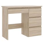 Casa si Gradina - Mobilier - Mese si birouri - Birouri - Birou calculator Beta 3 cu 4 sertare, 94x43x75 cm, finisaj sonoma - Infinity.ro