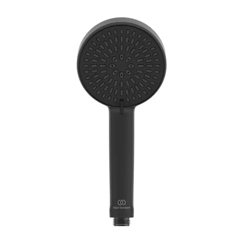 Casa si Gradina - Sanitare - Cazi si cabine de dus - Coloane si seturi de dus - Coloana de dus cu baterie termostatata negru mat Ideal Standard Alu+ - Infinity.ro