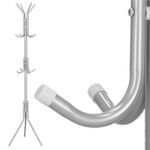 Casa si Gradina - Mobilier - Organizare si depozitare - Cuiere - Cuier pentru haine, tip pom, cu 12 carlige, 173 cm, gri - Infinity.ro