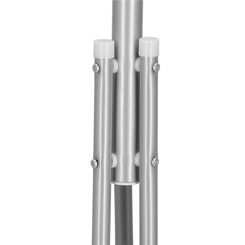 Casa si Gradina - Mobilier - Organizare si depozitare - Cuiere - Cuier pentru haine, tip pom, cu 12 carlige, 173 cm, gri - Infinity.ro