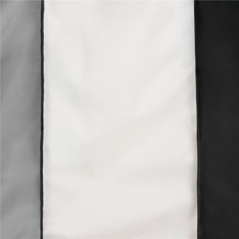 Market - Spalare si intretinere rufe - Uscatoare de rufe si accesorii - Cos de rufe cu 3 compartimente, cadru din lemn, 67x43x55 cm, 105 litri - Infinity.ro