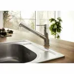 Casa si Gradina - Sanitare - Chiuveta bucatarie si accesorii - Baterii bucatarie - Baterie bucatarie Ferro Fiesta crom - Infinity.ro