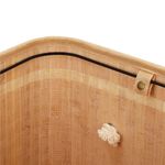 Market - Spalare si intretinere rufe - Uscatoare de rufe si accesorii - Cos de rufe din bambus, pliabil, cu captuseala detasabila lavabila, 3 compartimente, 150L, 63x42x62cm, maro - Infinity.ro