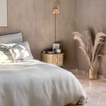 Casa si Gradina - Mobilier - Comode si corpuri - Noptiere - Noptiera Atmosphera Colva cu 2 usi, MDF si picioare metalice, 40x40x53 cm, bej - Infinity.ro