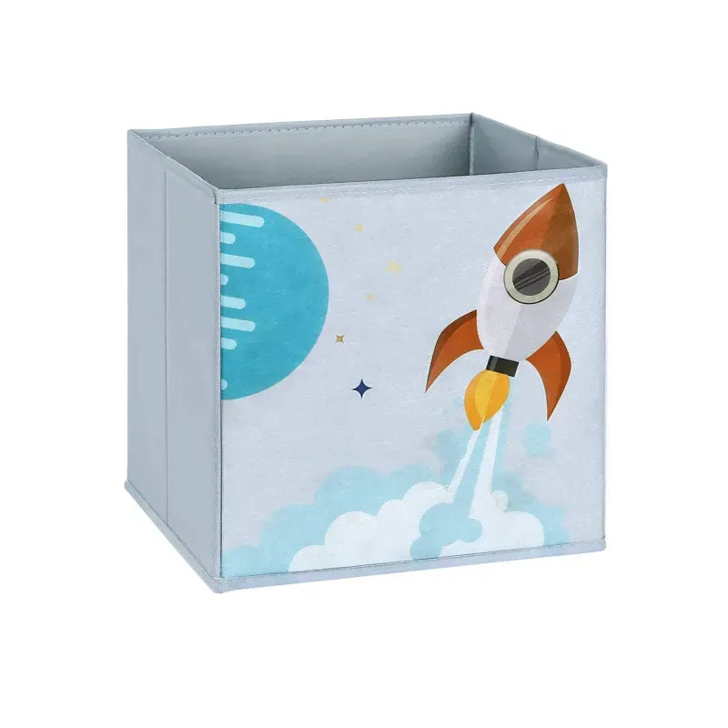 Casa si Gradina - Mobilier - Mobilier copii - Mobilier camera copiilor - Organizator de jucarii si carti pentru copii, multifunctional cu 2 cutii de depozitare, 93x30x100cm, alb - Infinity.ro