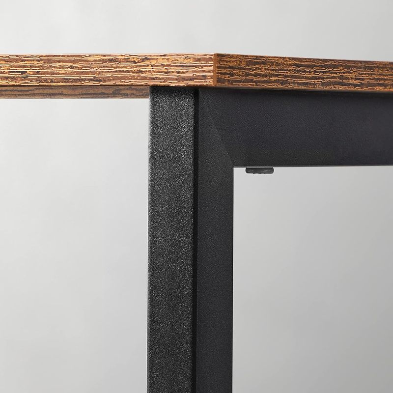 Casa si Gradina - Mobilier - Comode si corpuri - Comode - Biblioteca, raft cu 6 unitati de depozitare, din lemn, 33x120x80 cm, maro rustic - Infinity.ro