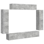 Casa si Gradina - Mobilier - Seturi de mobilier - Seturi living - Set de mobilier 4 pcs, Gri din beton - Infinity.ro