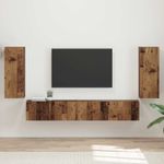 Casa si Gradina - Mobilier - Seturi de mobilier - Seturi living - Set de mobilier 3 pcs Lemn Vechi - Infinity.ro