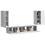 Casa si Gradina - Mobilier - Seturi de mobilier - Seturi living - Set de mobilier 3 pcs Gri Sonoma - Infinity.ro