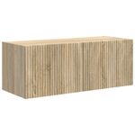 Casa si Gradina - Mobilier - Seturi de mobilier - Seturi living - Set de mobilier 3 pcs Stejar Sonoma - Infinity.ro