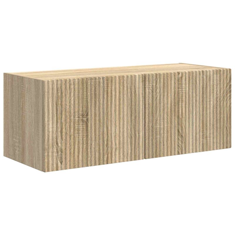 Casa si Gradina - Mobilier - Seturi de mobilier - Seturi living - Set de mobilier 3 pcs Stejar Sonoma - Infinity.ro
