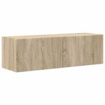 Casa si Gradina - Mobilier - Seturi de mobilier - Seturi living - Set de mobilier 3 pcs Stejar Sonoma - Infinity.ro