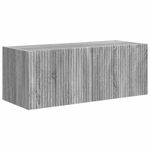 Casa si Gradina - Mobilier - Seturi de mobilier - Seturi living - Set de mobilier 3 pcs Gri Sonoma - Infinity.ro