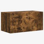 Casa si Gradina - Mobilier - Seturi de mobilier - Seturi living - Set de mobilier 3 pcs Stejar fumuriu - Infinity.ro