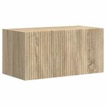 Casa si Gradina - Mobilier - Seturi de mobilier - Seturi living - Set de mobilier 3 pcs Stejar Sonoma - Infinity.ro