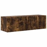 Casa si Gradina - Mobilier - Seturi de mobilier - Seturi living - Set de mobilier 3 pcs Stejar fumuriu - Infinity.ro