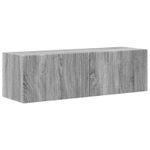 Casa si Gradina - Mobilier - Seturi de mobilier - Seturi living - Set de mobilier 3 pcs Gri Sonoma - Infinity.ro