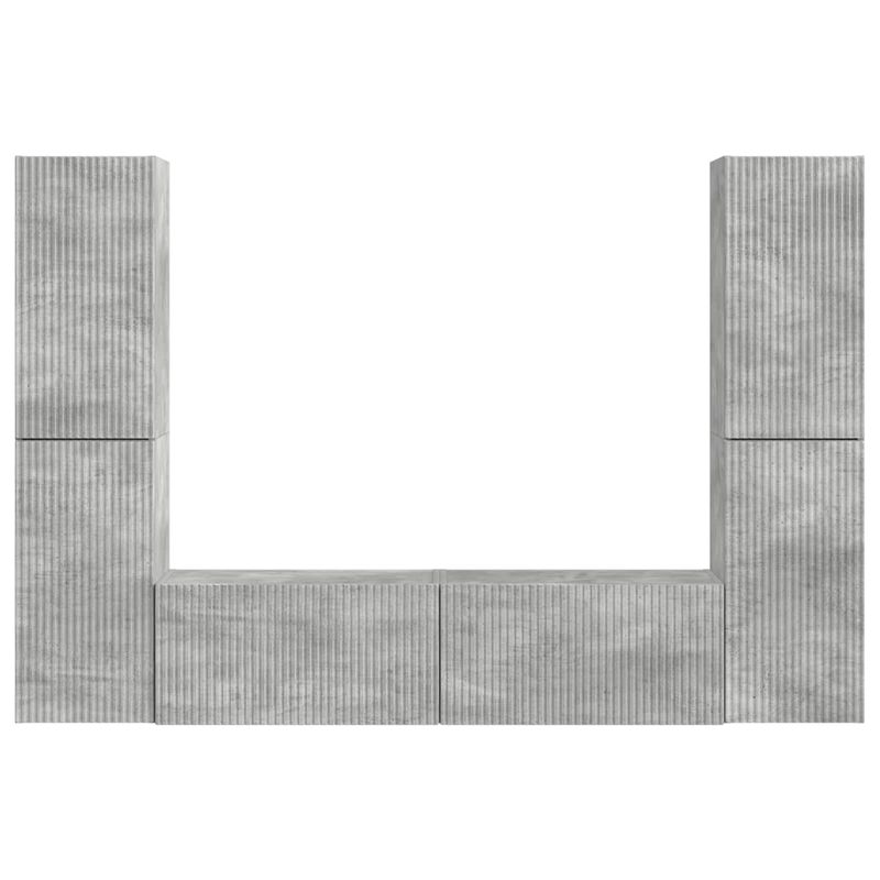 Casa si Gradina - Mobilier - Seturi de mobilier - Seturi living - Set de mobilier 3 pcs Gri din beton - Infinity.ro