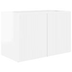 Casa si Gradina - Mobilier - Seturi de mobilier - Seturi living - Set de mobilier 4 pcs, Alb lucios - Infinity.ro