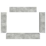 Casa si Gradina - Mobilier - Seturi de mobilier - Seturi living - Set de mobilier 4 pcs, Gri din beton - Infinity.ro