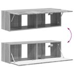 Casa si Gradina - Mobilier - Seturi de mobilier - Seturi living - Set de mobilier 3 pcs Gri Sonoma - Infinity.ro