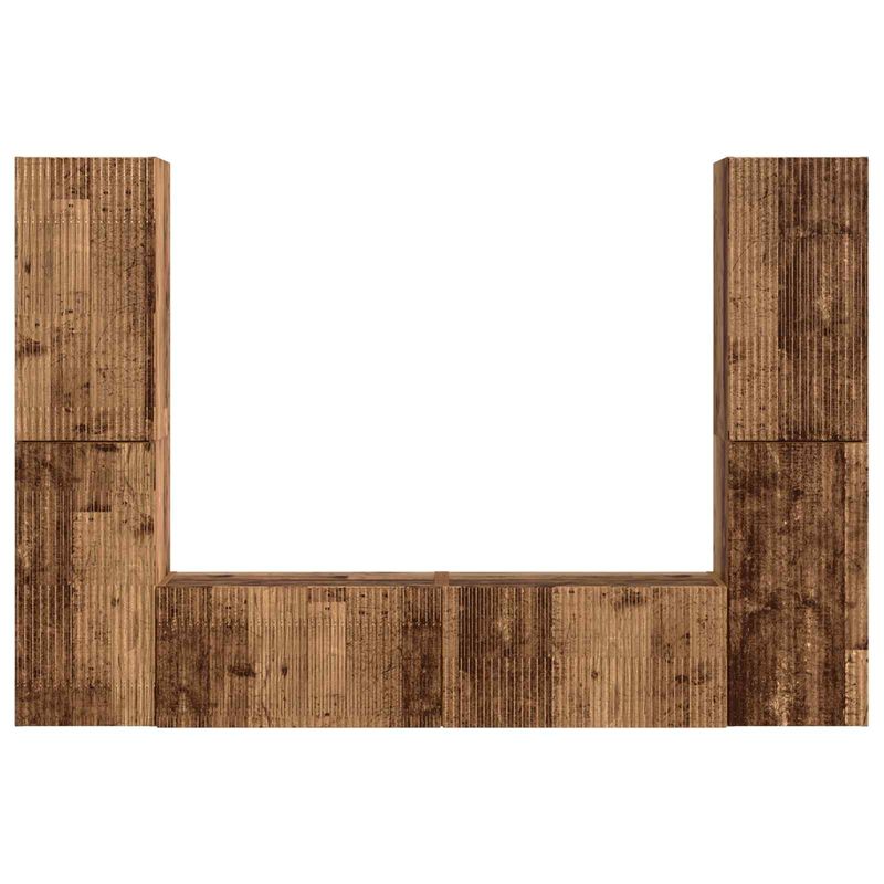 Casa si Gradina - Mobilier - Seturi de mobilier - Seturi living - Set de mobilier 3 pcs Lemn Vechi - Infinity.ro