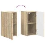 Casa si Gradina - Mobilier - Seturi de mobilier - Seturi living - Set de mobilier 3 pcs Stejar Sonoma - Infinity.ro