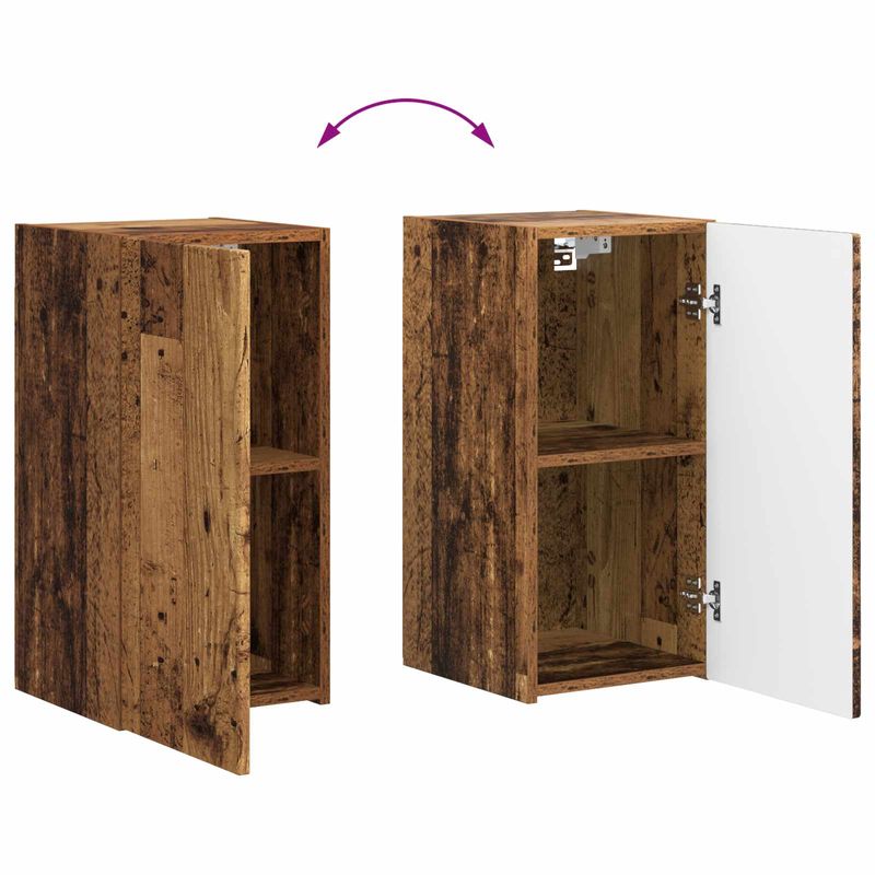 Casa si Gradina - Mobilier - Seturi de mobilier - Seturi living - Set de mobilier 3 pcs Lemn Vechi - Infinity.ro