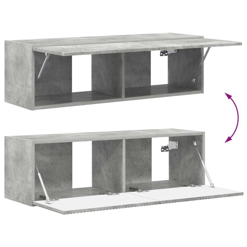 Casa si Gradina - Mobilier - Seturi de mobilier - Seturi living - Set de mobilier 4 pcs, Gri din beton - Infinity.ro