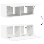 Casa si Gradina - Mobilier - Seturi de mobilier - Seturi living - Set de mobilier 4 pcs, Alb - Infinity.ro