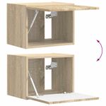 Casa si Gradina - Mobilier - Seturi de mobilier - Seturi living - Set de mobilier 3 pcs Stejar Sonoma - Infinity.ro