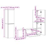 Casa si Gradina - Mobilier - Seturi de mobilier - Seturi living - Set de mobilier 3 pcs - Infinity.ro
