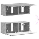 Casa si Gradina - Mobilier - Seturi de mobilier - Seturi living - Set de mobilier 4 pcs, Gri din beton - Infinity.ro