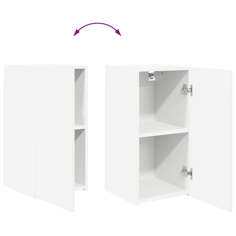 Casa si Gradina - Mobilier - Seturi de mobilier - Seturi living - Set de mobilier 4 pcs, Alb - Infinity.ro
