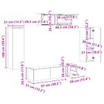 Casa si Gradina - Mobilier - Seturi de mobilier - Seturi living - Set de mobilier 3 pcs - Infinity.ro