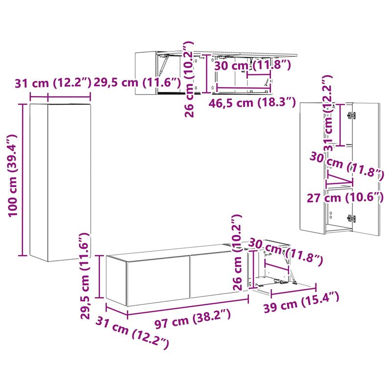 Casa si Gradina - Mobilier - Seturi de mobilier - Seturi living - Set de mobilier 3 pcs - Infinity.ro